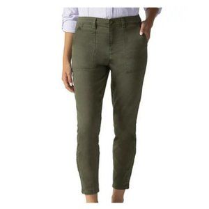 Social Standard by Sanctuary Women's Stretch Logan Utility Pants - Green